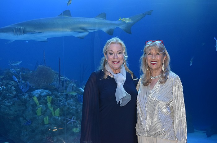 University Park Women’s Club members Kristy Schubert and Fifi Queen co-chaired the “An Evening at SEA” fundraiser that raised $22,300. The funds will benefit two nonprofits — Women's Resource Center and Feeding Empty Little Tummies.