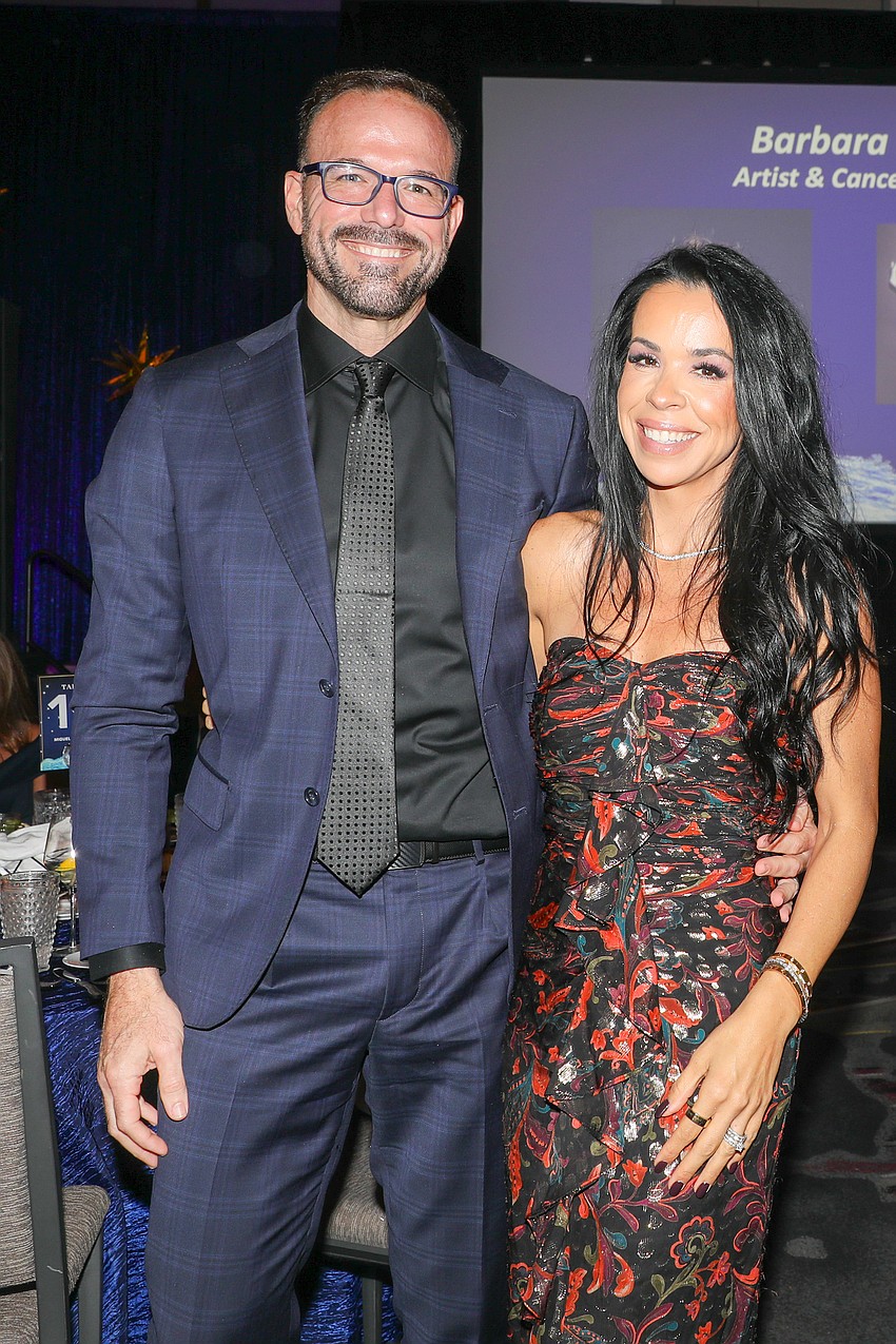 Honorary event chairs Dr. Miguel Pelayo and his wife, Teresa