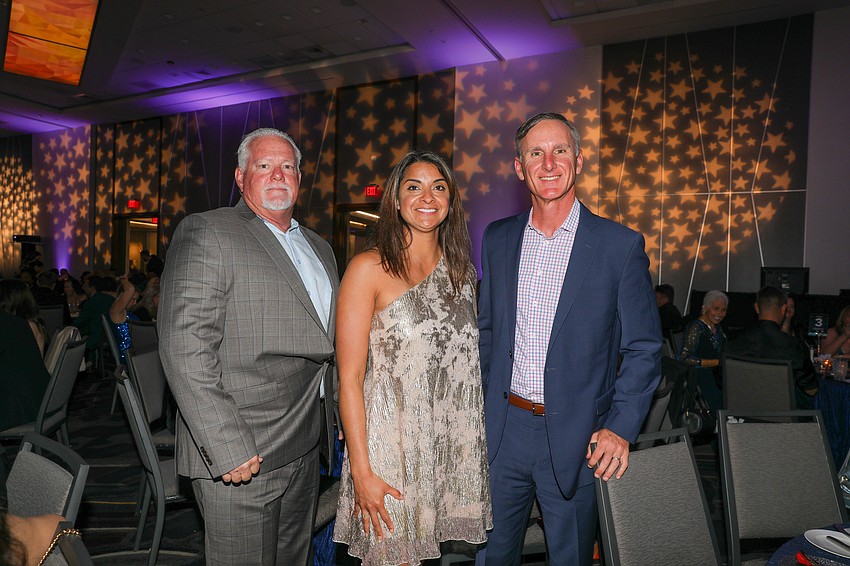 Bill Woddard, Gita Graves and Brad Buzzett