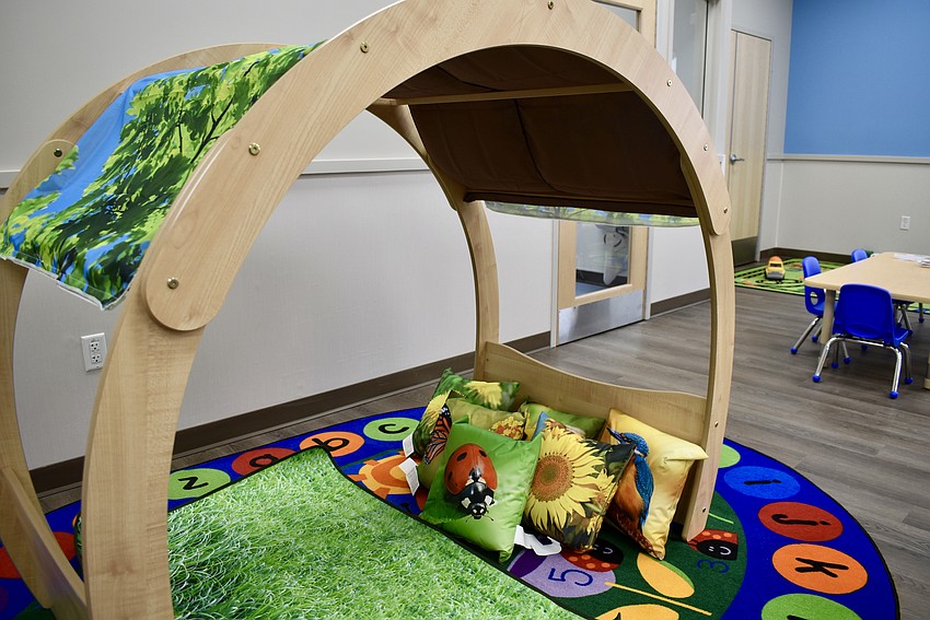 Several classrooms feature 