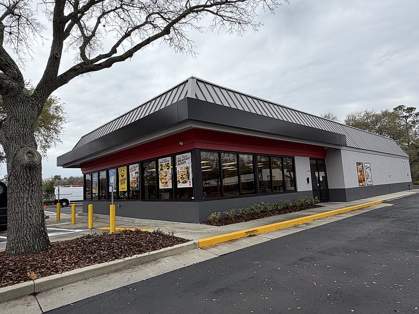 Hardee’s at 9111 Merrill Road is reopening after about $2.1 million in renovations to repair fire damage.