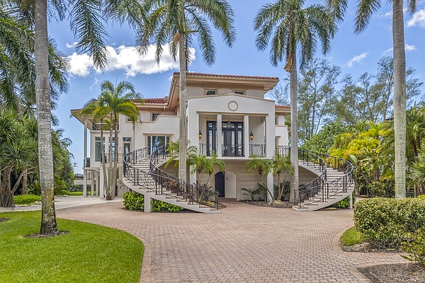 The home at 5919 Gulf of Mexico Drive sold for $9.5 million. Built in 1998, it has four bedrooms, six baths, a pool and 5,596 square feet of living area. It sold for $4.29 million in 2002.