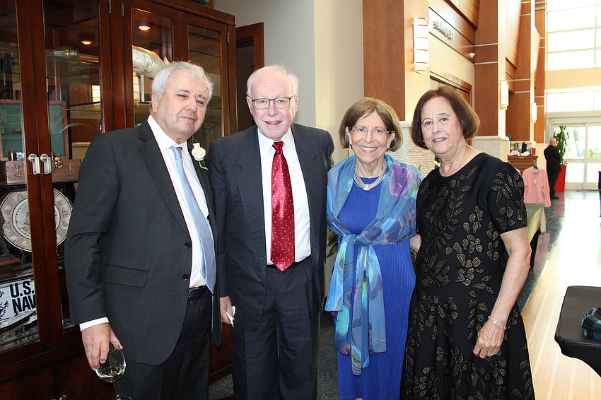 Barry Friedman, Chuck and Anne Lieberman and Suzan Friedman
