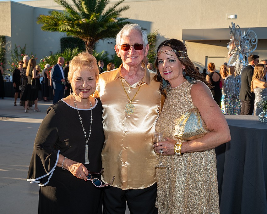 Geraldine, Charles E. and Maureen Rabus