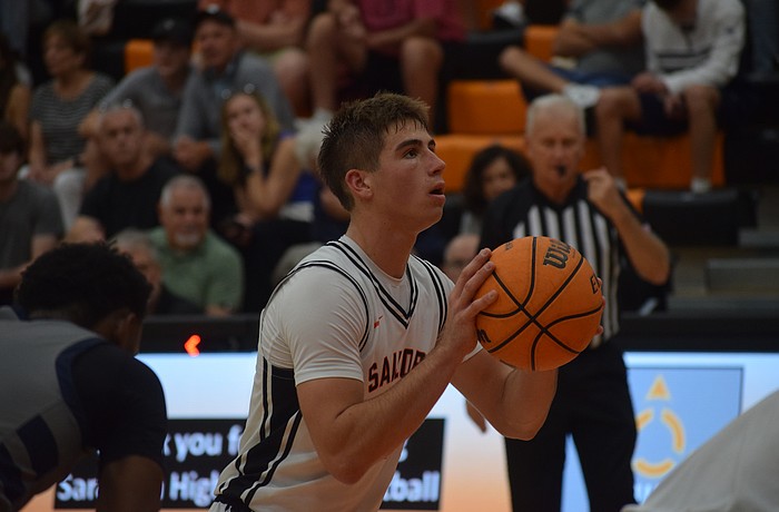 Johnny Lackaff, in his third season as a starter, has scored as many as 35 points in a game for Sarasota. He's done it twice — first on Nov. 21 against Braden River and again on Jan. 29 against Booker.