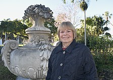 Olivia Haynes is the historian of the Sarasota Garden Club.