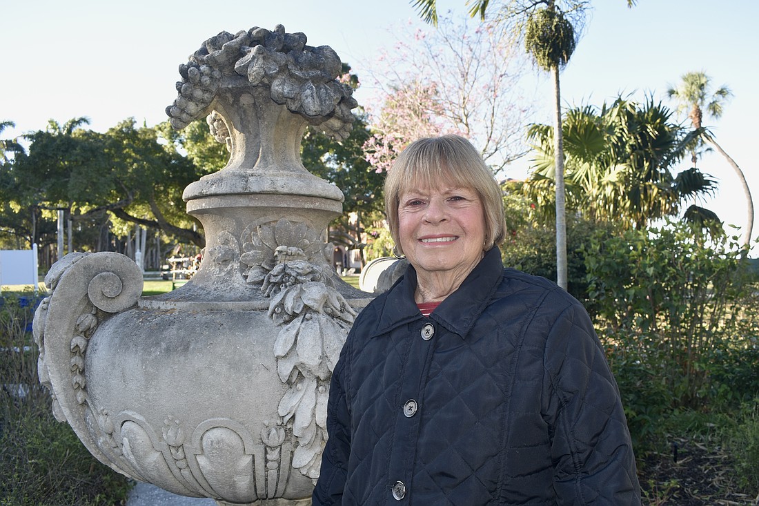Olivia Haynes is the historian of the Sarasota Garden Club.