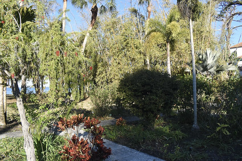 Mable's Secret Garden is found near the Cà d'Zan at the John and Mable Ringling Museum of Art.