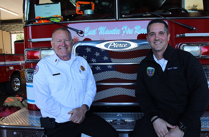 East Manatee Fire Rescue Chief Lee Whitehurst says future chief Paul Wren has proven his leadership through his years of service with the department.