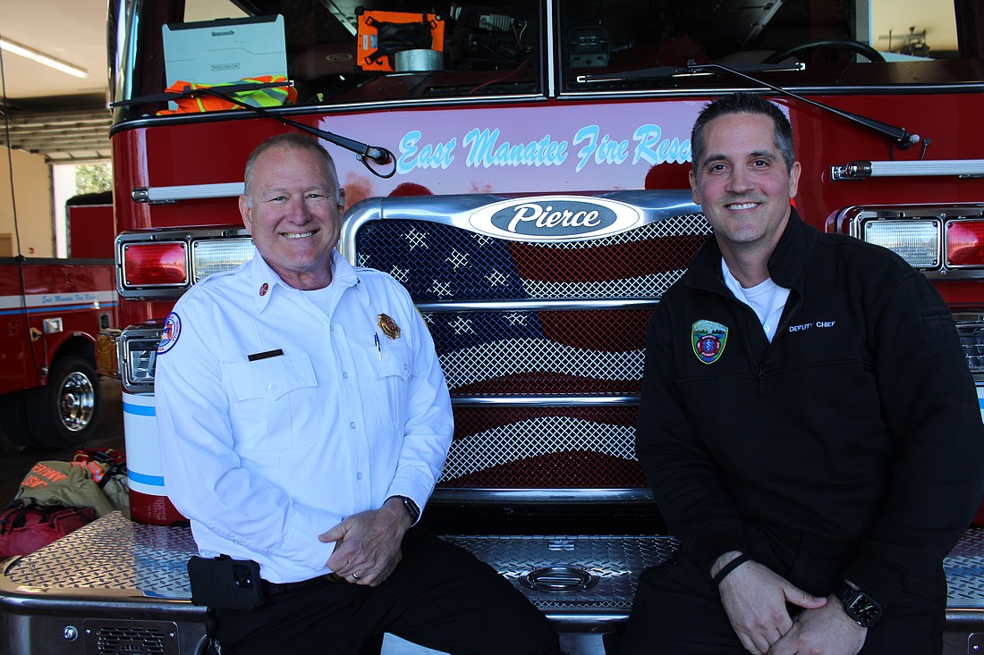 East Manatee Fire Rescue Chief Lee Whitehurst says future chief Paul Wren has proven his leadership through his years of service with the department.