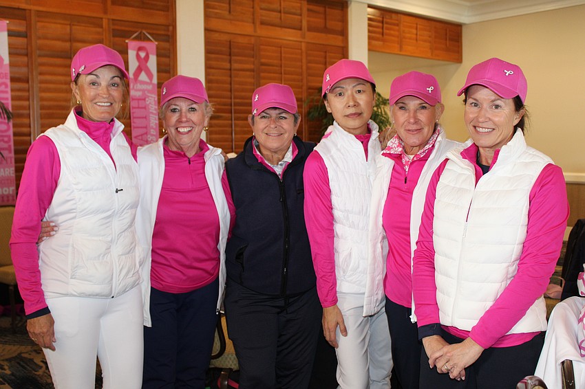 Katherine Kalin, Ricki Harvey, Joanie Spalter, Shawna West, Paula Kapp and Mara Rumana