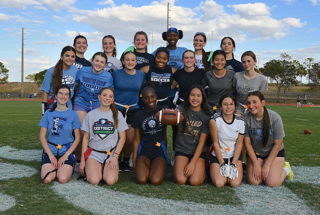Foundation Academy welcomes its first girls flag football team who will set the standard for years to come.