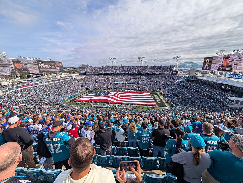 EverBank Stadium was filled Jan. 11, 2026, for the Jacksonville Jaguars vs. Buffalo Bills playoff game. The Bills won 27-24. EverBank Stadium was filled Jan. 11, 2026, for the Jacksonville Jaguars vs. Buffalo Bills playoff game. The Bills won 27-24.