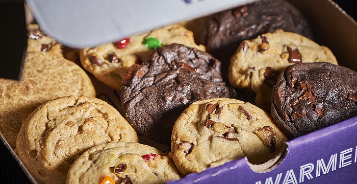 Insomnia Cookies is now open at 2264 Gulf Gate Drive.