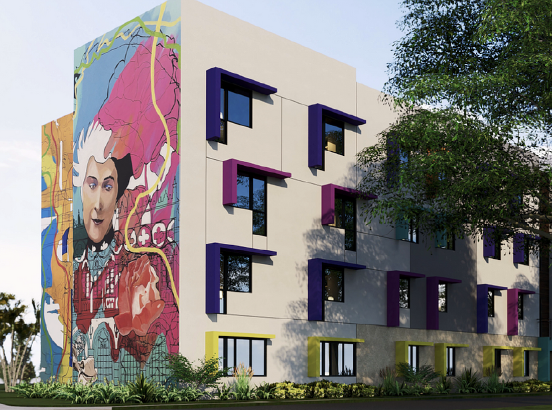 Artscape will contain 75 affordable apartments for artists and performers in Sarasota.