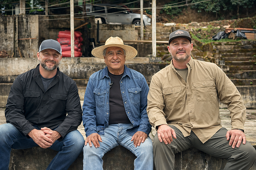 From left: Morning Oil co-owners Dennis Dumas, Don Edwin and Phil Rogacki.
