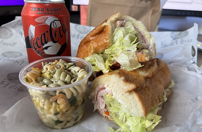 My best bud ordered her Southside Italian just the other day and let her camera take the first bite.