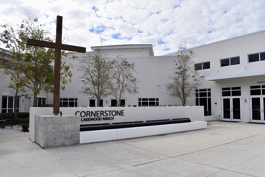 Cornerstone Church of Lakewood Ranch sits on an 8-acre campus and features a 10,000-square-foot sanctuary.