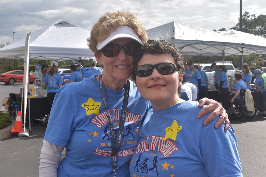 Mary Lou Fenton and her daughter, Emily Fenton, are glad to bring the community together to spread the word about the Suncoast Stars Community program.