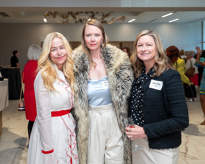 Michelle Swenck, Doria Moatti and Melinda Voigt