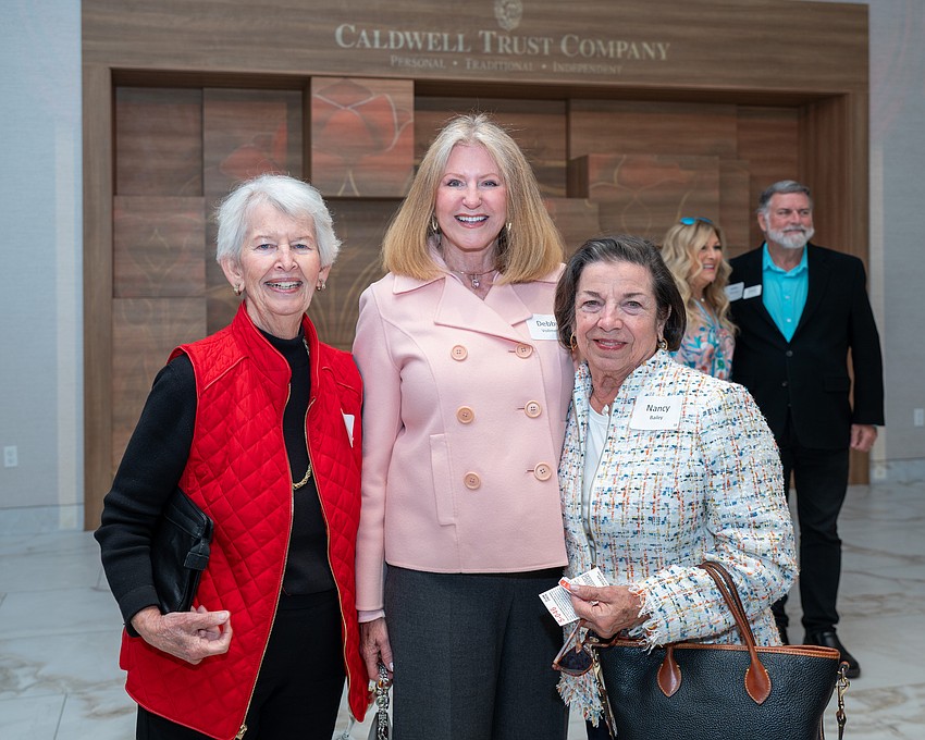 Susan Renfrew, Debby Vollmer and Nancy Bailey