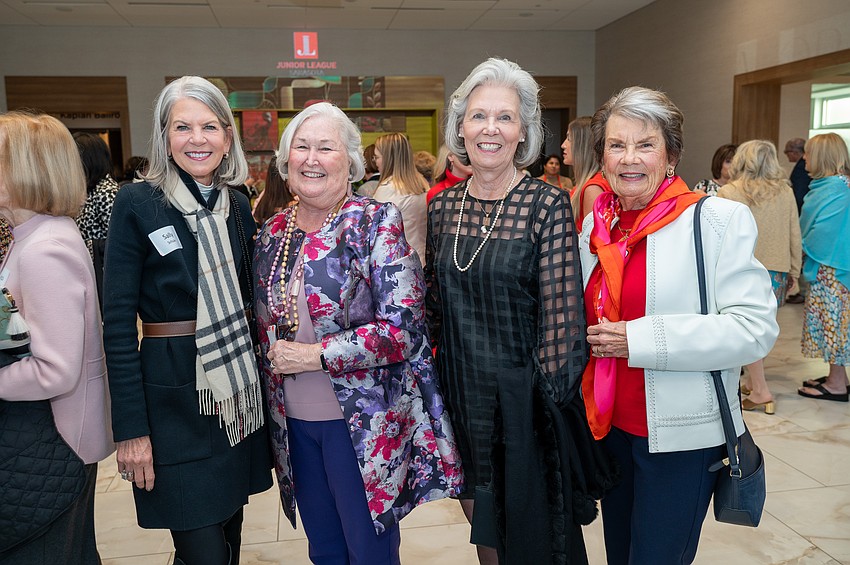 Sally Schule, Cindy Stuhey, Ollie Johnson and Jennie Buehner
