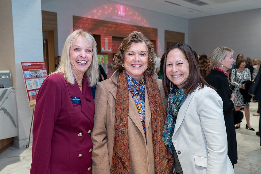 Jan Miller, Anita Holec and Sonya Kristie