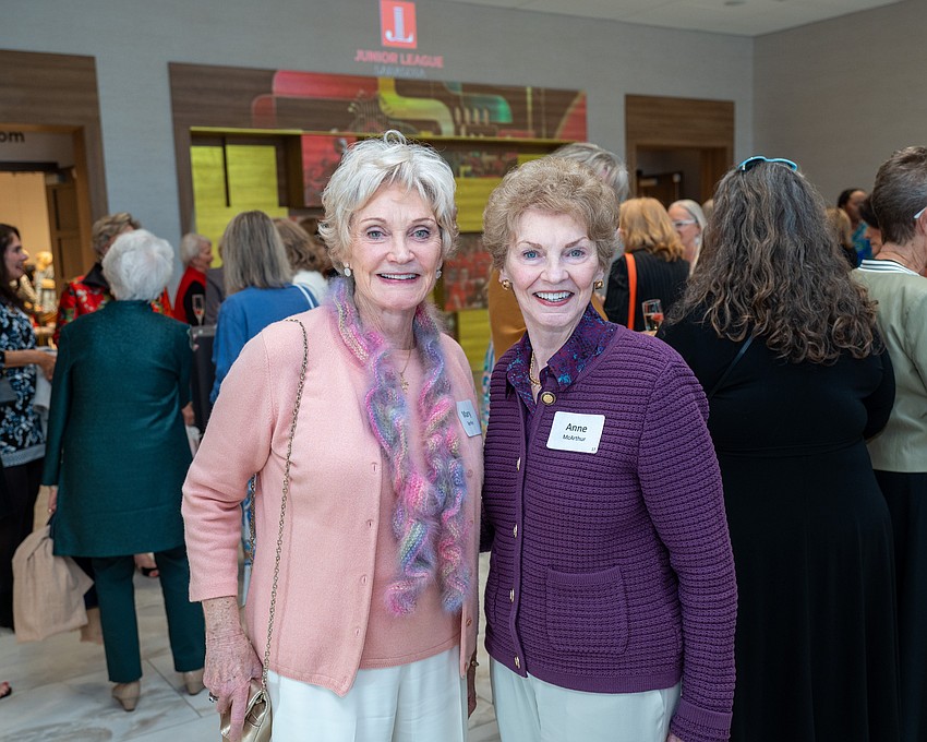 Mary Benfer and Anne McArthur