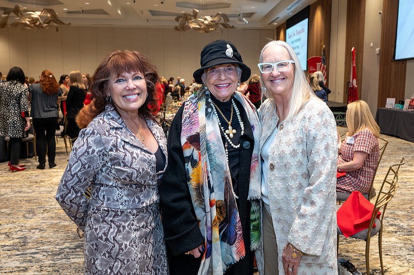 Melba Ramirez, Graci McGillicuddy and Kim Cornetet