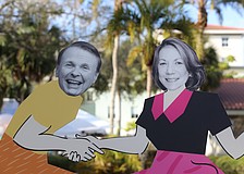 Hosting Avant-Garde for the 27th year are Larry Thompson and his wife, Pat. This year's theme is Dancing Through the Decades and the attire did not disappoint.