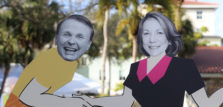 Hosting Avant-Garde for the 27th year are Larry Thompson and his wife, Pat. This year's theme is Dancing Through the Decades and the attire did not disappoint.