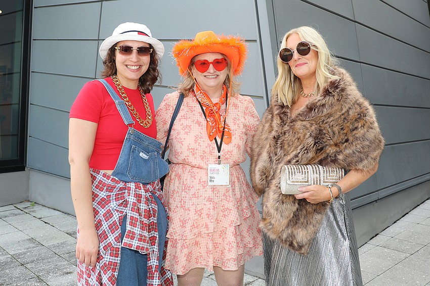 Shelby Lynhall, Tricia Mire and Dana Dalpra