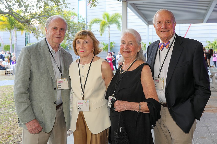 Steve Dixon and Peg Allen with Janis and Skip Swan