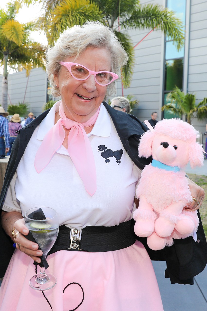 Katherine Martucci rocks her tail-wagging fashion statement at RCAD's 30th annual Avant-Garde.