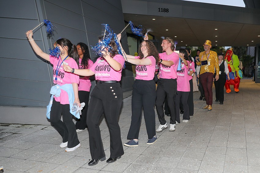 The Avant-Garde conga line is in full-swing