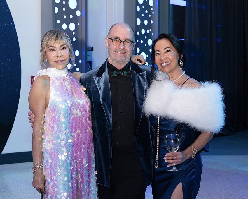 Event co-Chair Chris Voelker, Kirk Voelker and Rachel Campise