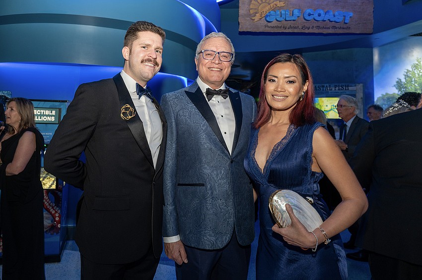 Ryan Coleman with Gregg and Belle Stikeleather