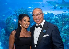 Event co-Chair Melonie Favorite and Conrad Kenley