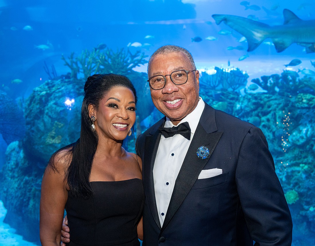 Event co-Chair Melonie Favorite and Conrad Kenley