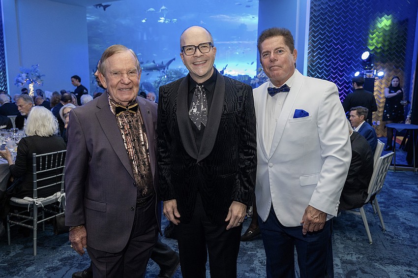 Karl Copis, Producing Artistic Director Peter Rothstein and Richard Ferrell