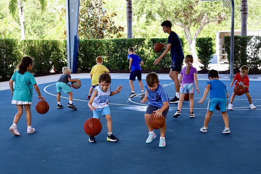 Basketball camp is one of several summer camps the Out-of-Door Academy offers.