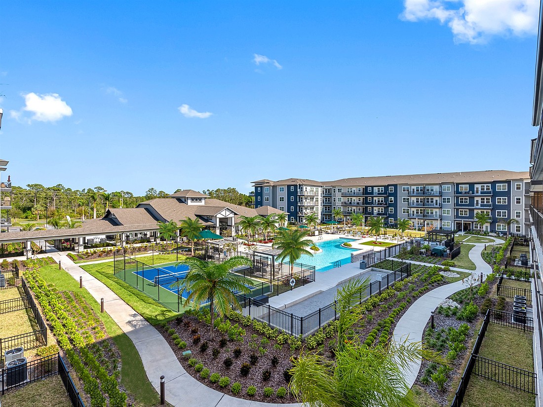 Solea Wellen Park features pickleball and bocce courts, a community garden, clubhouse, zero-entry pool and dog park, among other amenities.