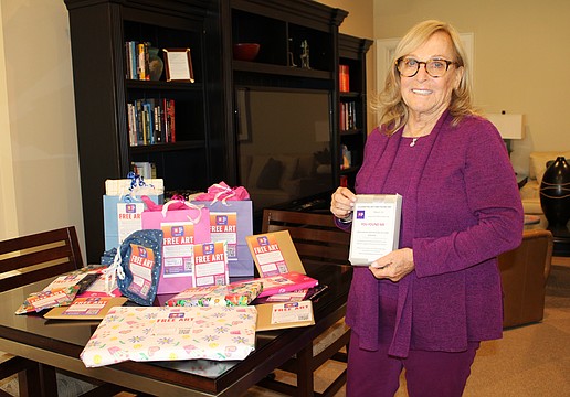 Wilma Davidson, president of the Sarasota branch of the National League of American Pen Women, said the group's artists decided to embrace the March 12 celebration of art as an annual tradition.