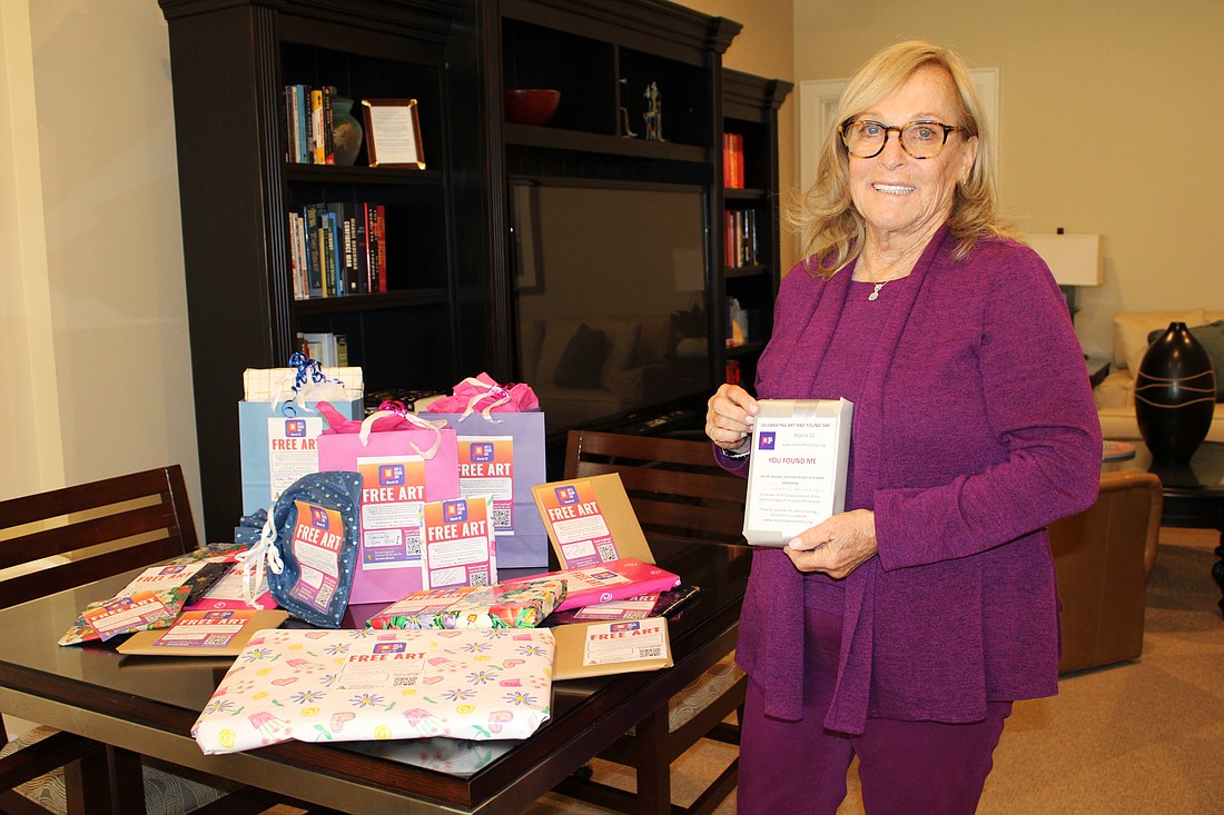 Wilma Davidson, president of the Sarasota branch of the National League of American Pen Women, said the group's artists decided to embrace the March 12 celebration of art as an annual tradition.