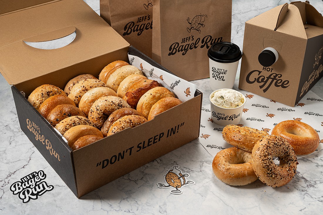Jeff’s Bagel Run plans a March 6 grand opening at 628 Atlantic Blvd., Suite 4, in Neptune Beach.