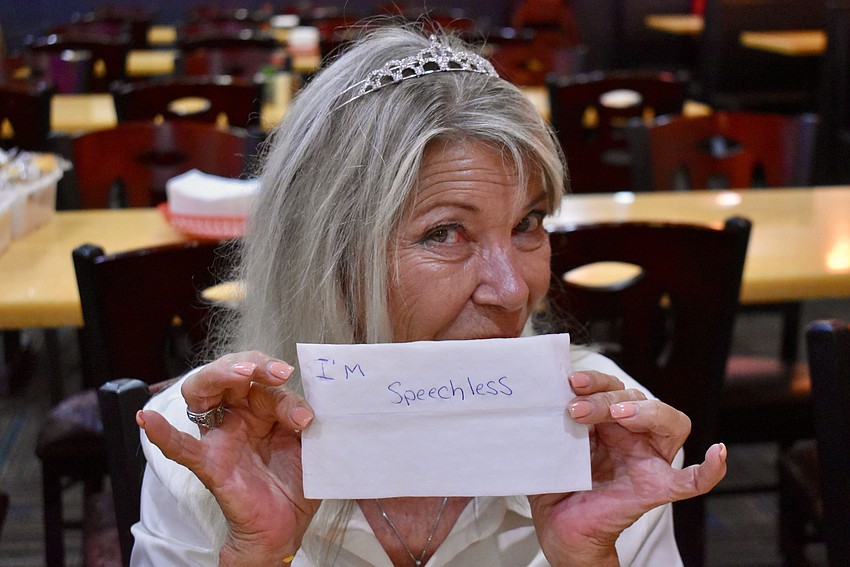 Carol Ann Felts was at a loss for words after winning the 2024 election in District 1.