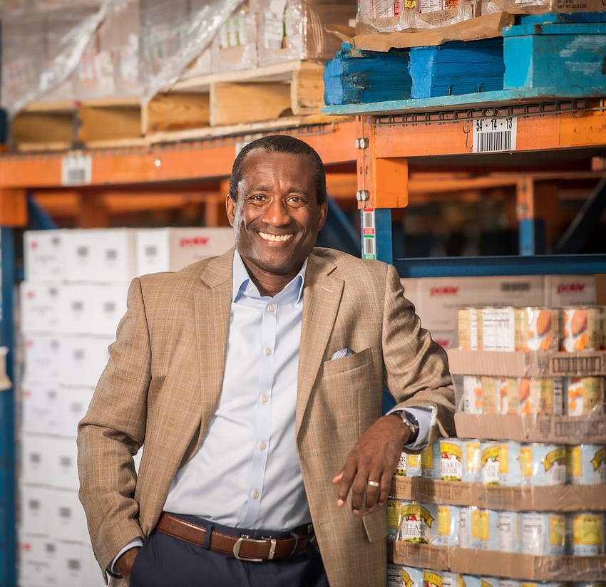 Derrick Chubbs, president and CEO at Second Harvest Food Bank of Central Florida. Photo courtesy of Roberto Gonzalez