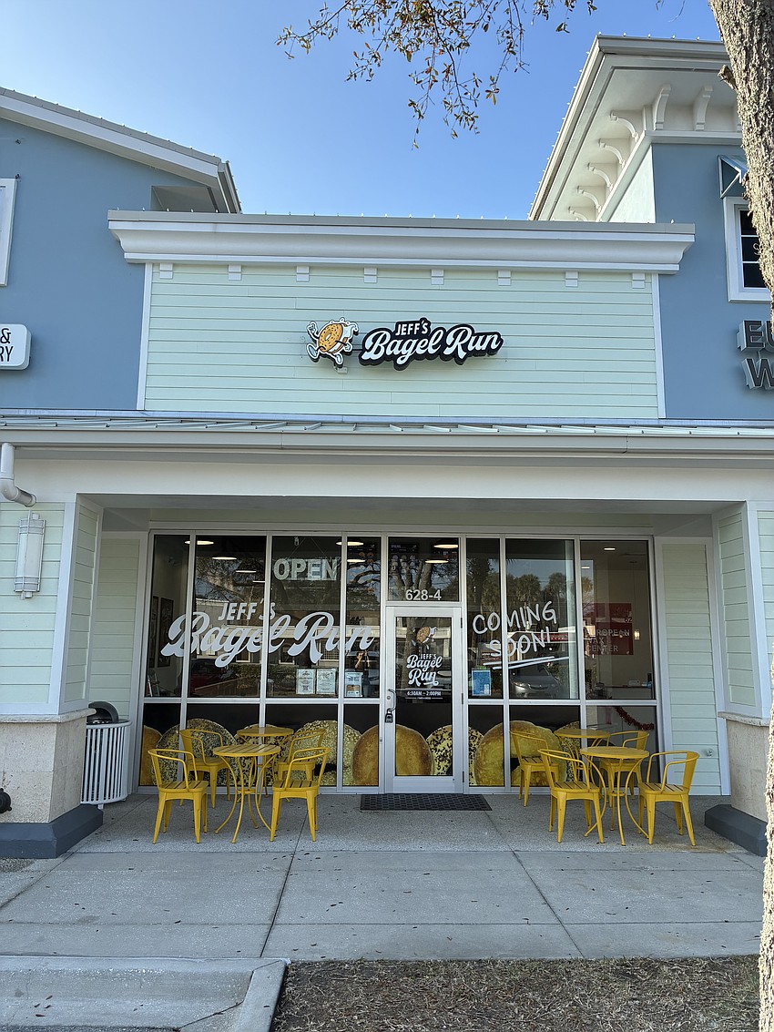 The first Northeast Florida location of Jeff's Bagel Run is scheduled for a March 6 grand opening in Neptune Beach. The first Northeast Florida location of Jeff's Bagel Run is scheduled for a March 6 grand opening in Neptune Beach.