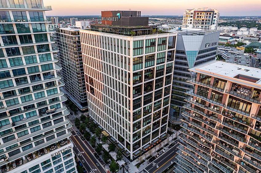 Thousand & One is a 42-story, 360,000-square-foot office tower in Tampa's Water Street district.