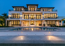 The home at 1356 Harbor Drive includes more than 100 feet of bayfront.